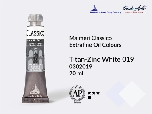 Maimeri Classico farby olejne bez wosków i wypełniaczy. Farby olejne Maimeri Classico wszystkie pojemności w sklepie tradearts.pl. Farby olejne Classico najtaniej - Sklep Plastyczny tradearts.pl.