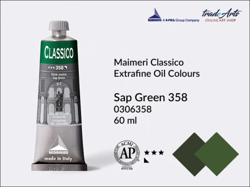 Maimeri Classico farby olejne - wszystkie pojemności w sklepie tradearts.pl. Sklep Plastyczny tradeArts: farby olejne Maimeri Classico tuby 60 ml.