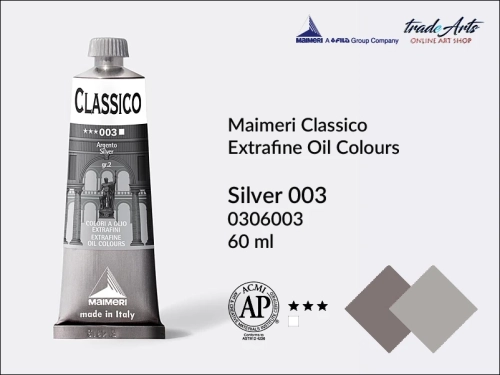 Maimeri Classico farby olejne - wszystkie pojemności w sklepie tradearts.pl. Sklep Plastyczny tradeArts: farby olejne Maimeri Classico tuby 60 ml.