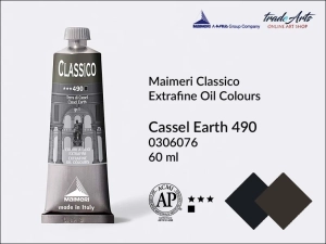 Farba olejna Maimeri Classico, kolor: Cassel Earth 490, tuba 60 ml