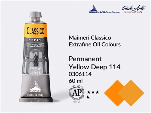 Maimeri Classico farby olejne - wszystkie pojemności w sklepie tradearts.pl. Sklep Plastyczny tradeArts: farby olejne Maimeri Classico tuby 60 ml.