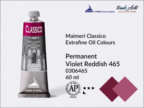 Maimeri Classico farby olejne - wszystkie pojemności w sklepie tradearts.pl. Sklep Plastyczny tradeArts: farby olejne Maimeri Classico tuby 60 ml.