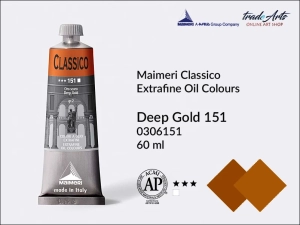 Farba olejna Maimeri Classico, kolor: Deep Gold 151, tuba 60 ml 