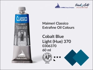 Farba olejna Maimeri Classico, kolor: Cobalt Blue Light imit. 370, tuba 60 ml