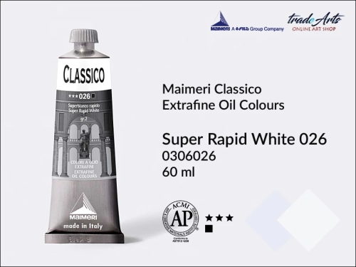 Maimeri Classico farby olejne - wszystkie pojemności w sklepie tradearts.pl. Sklep Plastyczny tradeArts: farby olejne Maimeri Classico tuby 60 ml.