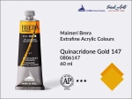 Farba akrylowa Maimeri Brera Acrylic, kolor: Quinacridone Gold 147, tuba 60 ml