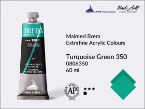 Farba akrylowa Maimeri Brera Acrylic, kolor: Turquoise Green 350, tuba 60 ml