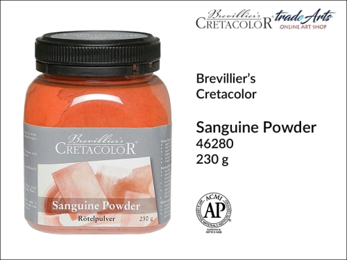 Sangwina  w proszku 230 g Cretacolor Sanguine Powder, Cretacolor Sanguine Powder sangwina w proszku 230 g, proszki artystyczne - sangwina 230 g Cretacolor, sangwina, sangwina w proszku, proszki artystyczne, tradearts,