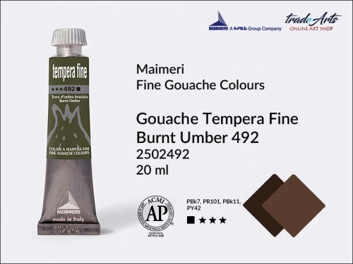 Maimeri Tempera Fine Burnt Umber 492_wynik.webp