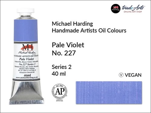 Michael Harding Artists Oil Colours Pale Violet 227, farba olejna Pale Violet 227 Michael Harding, Michael Harding - farba olejna Pale Violet 227, farby olejne Michael Harding, Michael Harding, farby Michael Harding,