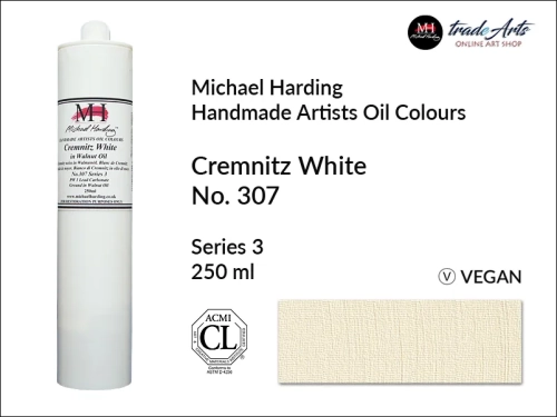 Michael Harding Artists Oil Colours Cremnitz White 307, farba olejna Cremnitz White 307 Michael Harding, Michael Harding - farba olejna Cremnitz White 307, farby olejne Michael Harding, Michael Harding, farby Michael Harding, tradearts,