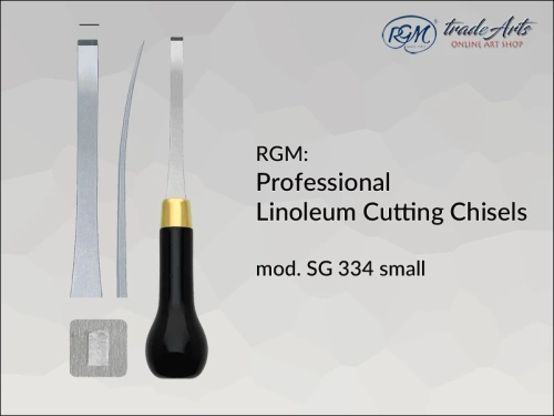 Dłuto do linorytu proste Professional Lino Chisel 334 RGM, RGM Professional Lino Chisel 334 dłuto do linorytu proste, dłuto do linorytu RGM, dłuto proste do linorytu RGM, linoleum, dłuto, linoryt, tradearts,