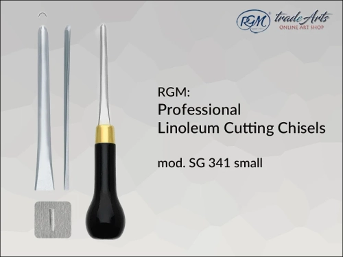 Dłuto do linorytu rynienkowe Professional Lino Chisel 341 RGM, RGM Professional Lino Chisel 341 dłuto do linorytu rynienkowe, dłuto do linorytu RGM, dłuto rynienkowe do linorytu RGM, linoleum, dłuto, linoryt, tradearts,