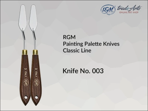 Painting Palette Knives RGM Classic Line 002, szpachla malarska klasyczna RGM Classic Line mod. 002, szpachla malarska RGM Classic Line, szpachle malarskie artystyczne RGM, szpachla, szpachle malarskie, RGM szpachle malarskie,