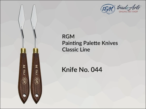 Painting Palette Knives RGM Classic Line 044, szpachla malarska klasyczna RGM Classic Line mod. 044, szpachla malarska RGM Classic Line, szpachle malarskie artystyczne RGM, szpachla, szpachle malarskie, RGM szpachle malarskie,