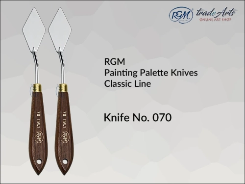 Painting Palette Knives RGM Classic Line 070, szpachla malarska klasyczna RGM Classic Line mod. 070, szpachla malarska RGM Classic Line, szpachle malarskie artystyczne RGM, szpachla, szpachle malarskie, RGM szpachle malarskie,
