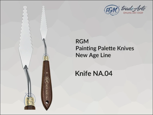 Painting Palette Knives RGM New Age Line 04, szpachla malarska artystyczna RGM New Age Line mod. 04, szpachla malarska RGM New Age Line, szpachle malarskie artystyczne RGM, szpachla, szpachle malarskie, RGM szpachle,