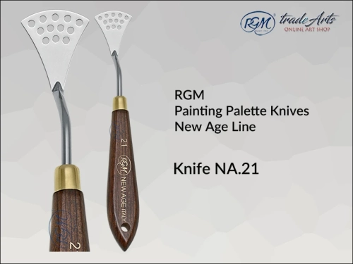 Painting Palette Knives RGM New Age Line 21, szpachla malarska artystyczna RGM New Age Line mod. 21, szpachla malarska RGM New Age Line, szpachle malarskie artystyczne RGM, szpachla, szpachle malarskie, RGM szpachle,
