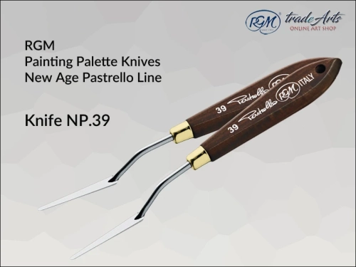 Painting Palette Knives RGM New Age Pastrello Line  mod. 39, szpachla malarska artystyczna RGM New Age Pastrello Line mod. 39, szpachla malarska RGM New Age Pastrello Line, szpachle artystyczne RGM, szpachla, szpachla RGM, Pastrello,