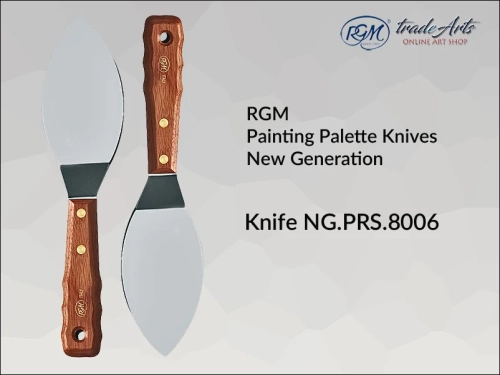 Painting Palette Knives RGM New Generation 8006, szpachla malarska artystyczna RGM New Generation 8006, szpachla malarska RGM New Generation, szpachle malarskie artystyczne RGM, szpachla, szpachle malarskie, New Generation,