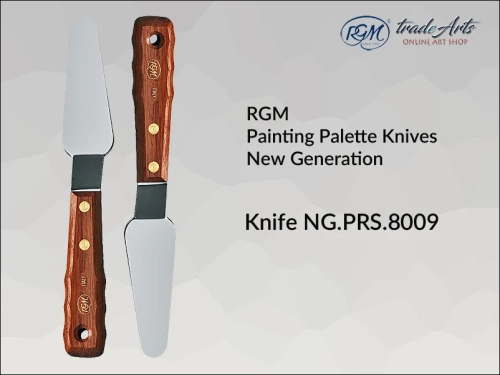 Painting Palette Knives RGM New Generation 8009, szpachla malarska artystyczna RGM New Generation 8009, szpachla malarska RGM New Generation, szpachle malarskie artystyczne RGM, szpachla, szpachle malarskie, New Generation,