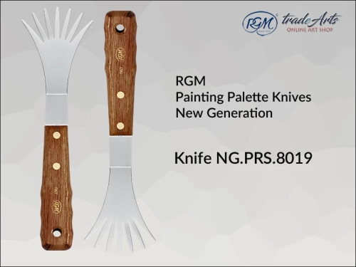 Painting Palette Knives RGM New Generation 8019, szpachla malarska artystyczna RGM New Generation 8019, szpachla malarska RGM New Generation, szpachle malarskie artystyczne RGM, szpachla, szpachle malarskie, New Generation,