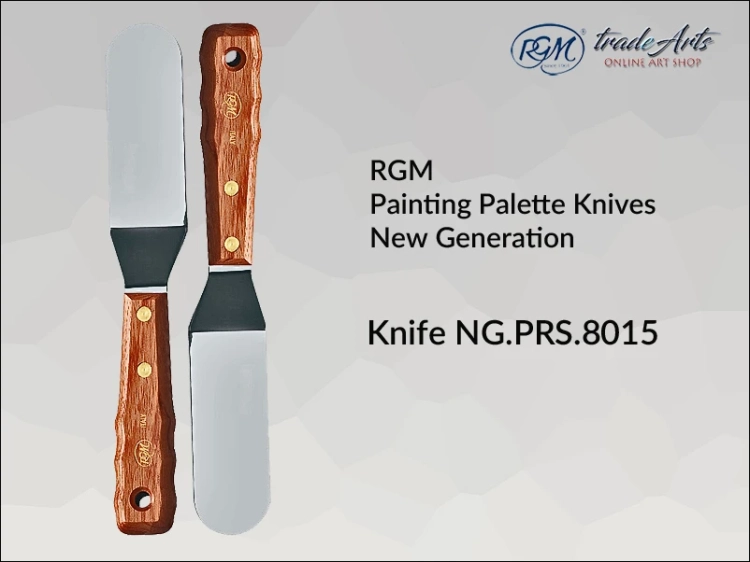Painting Palette Knives RGM New Generation 8015, szpachla malarska artystyczna RGM New Generation 8015, szpachla malarska RGM New Generation, szpachle malarskie artystyczne RGM, szpachla, szpachle malarskie, New Generation,