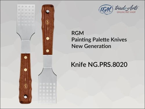 Painting Palette Knives RGM New Generation 8020, szpachla malarska artystyczna RGM New Generation 8020, szpachla malarska RGM New Generation, szpachle malarskie artystyczne RGM, szpachla, szpachle malarskie, New Generation,