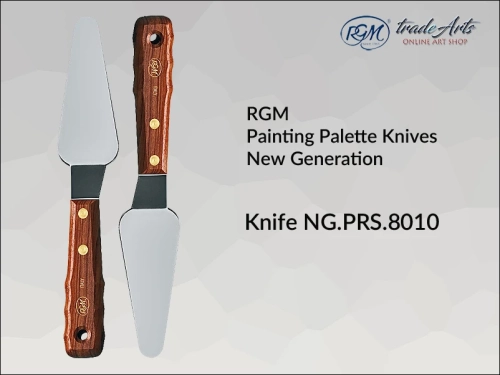 Painting Palette Knives RGM New Generation 8010, szpachla malarska artystyczna RGM New Generation 8010, szpachla malarska RGM New Generation, szpachle malarskie artystyczne RGM, szpachla, szpachle malarskie, New Generation,