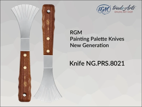 Painting Palette Knives RGM New Generation 8021, szpachla malarska artystyczna RGM New Generation 8021, szpachla malarska RGM New Generation, szpachle malarskie artystyczne RGM, szpachla, szpachle malarskie, New Generation,