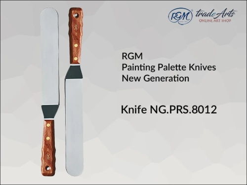 Painting Palette Knives RGM New Generation 8012, szpachla malarska artystyczna RGM New Generation 8012, szpachla malarska RGM New Generation, szpachle malarskie artystyczne RGM, szpachla, szpachle malarskie, New Generation,