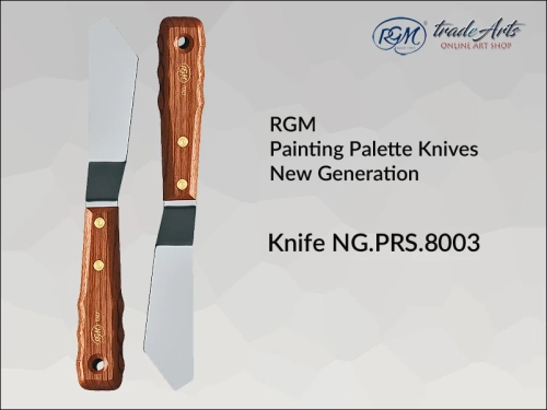 Painting Palette Knives RGM New Generation 8003, szpachla malarska artystyczna RGM New Generation 8003, szpachla malarska RGM New Generation, szpachle malarskie artystyczne RGM, szpachla, szpachle malarskie, New Generation,