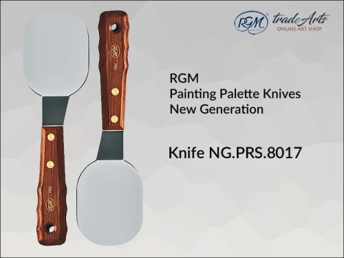 Painting Palette Knives RGM New Generation 8017, szpachla malarska artystyczna RGM New Generation 8017, szpachla malarska RGM New Generation, szpachle malarskie artystyczne RGM, szpachla, szpachle malarskie, New Generation,