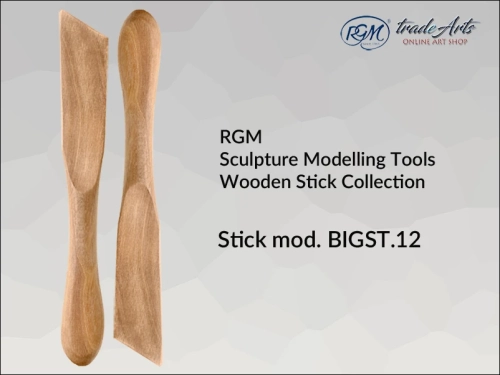 RGM Sculpture Wooden Modelling Sticks BIGST.12, szpatułka
drewniana do obróbki gliny RGM BIGST.12, RGM BIGST.12 szpatułka drewniana do obróbki gliny, szpatułka do gliny, szpatułka drewniana, narzędzia do gliny, rzeźba,