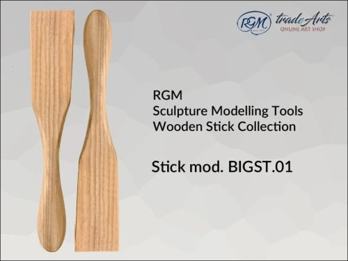 RGM Sculpture Wooden Modelling Sticks BIGST.01, szpatułka
drewniana do obróbki gliny RGM BIGST.01, RGM BIGST.01 szpatułka drewniana do obróbki gliny, szpatułka do gliny, szpatułka drewniana, narzędzia do gliny, rzeźba,