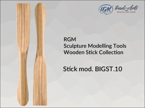 RGM Sculpture Wooden Modelling Sticks BIGST.10, szpatułka
drewniana do obróbki gliny RGM BIGST.10, RGM BIGST.10 szpatułka drewniana do obróbki gliny, szpatułka do gliny, szpatułka drewniana, narzędzia do gliny, rzeźba,