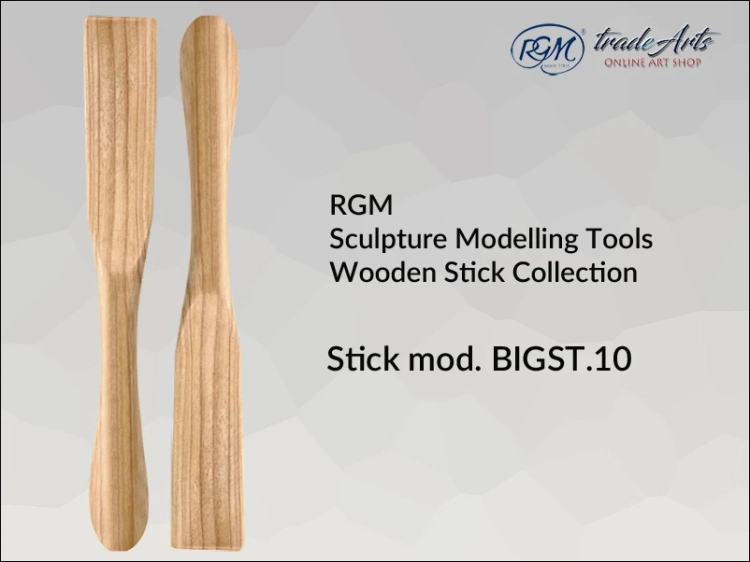 RGM Sculpture Wooden Modelling Sticks BIGST.10, szpatułka
drewniana do obróbki gliny RGM BIGST.10, RGM BIGST.10 szpatułka drewniana do obróbki gliny, szpatułka do gliny, szpatułka drewniana, narzędzia do gliny, rzeźba,