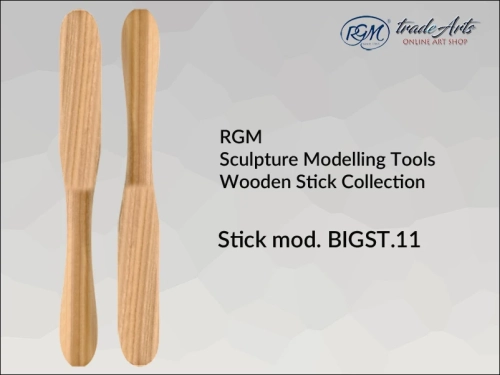 RGM Sculpture Wooden Modelling Sticks BIGST.11, szpatułka
drewniana do obróbki gliny RGM BIGST.11, RGM BIGST.11 szpatułka drewniana do obróbki gliny, szpatułka do gliny, szpatułka drewniana, narzędzia do gliny, rzeźba,