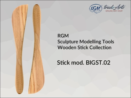 RGM Sculpture Wooden Modelling Sticks BIGST.02, szpatułka
drewniana do obróbki gliny RGM BIGST.02, RGM BIGST.02 szpatułka drewniana do obróbki gliny, szpatułka do gliny, szpatułka drewniana, narzędzia do gliny, rzeźba,