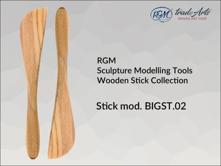 RGM Sculpture Wooden Modelling Sticks BIGST.02, szpatułka
drewniana do obróbki gliny RGM BIGST.02, RGM BIGST.02 szpatułka drewniana do obróbki gliny, szpatułka do gliny, szpatułka drewniana, narzędzia do gliny, rzeźba,