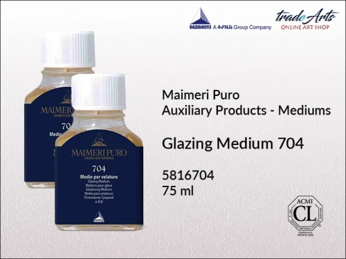 Medium szklące do farb olejnych Glazing Medium Maimeri Puro, Maimeri Puro Glazing Medium medium szklące do farb olejnych, medium szklące do farb olejnych Puro, medium szklące, Maimeri Puro,