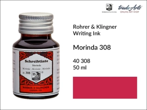 Atrament artystyczny Rohrer & Klingner Writing Ink, kolor: Morinda 308, but. 50 ml