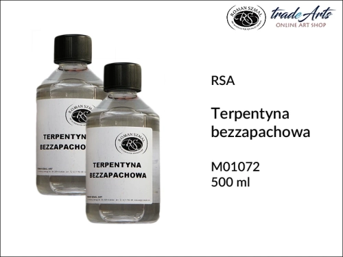 Terpentyna bezzapachowa do farb olejnych, RSA, RSA - terpentyna bezzapachowa do farb olejnych, terpentyna, terpentyna do farb olejnych, terpentyna bezzapachowa, farby olejne, rozpuszczalnik do farb olejnych,