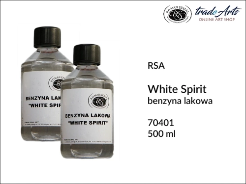 Benzyna lakowa do farb olejnych, RSA, RSA - benzyna lakowa do farb olejnych, white spirit, white spirit do farb olejnych, biały spirytus, farby olejne, rozpuszczalnik do farb olejnych,