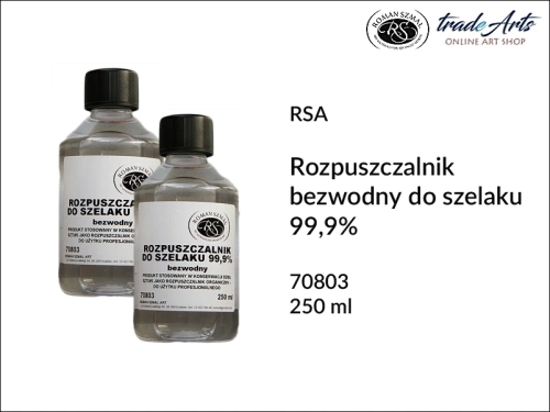 rozpuszczalnik do szelaku bezwodny RSA, RSA rozpuszczalnik do szelaku bezwodny, rozpuszczalnik spirytusowy do szelaku 99%, rozpuszczalnik spirytusowy bezwodny, szelaki, politury, rozpuszczalnik,