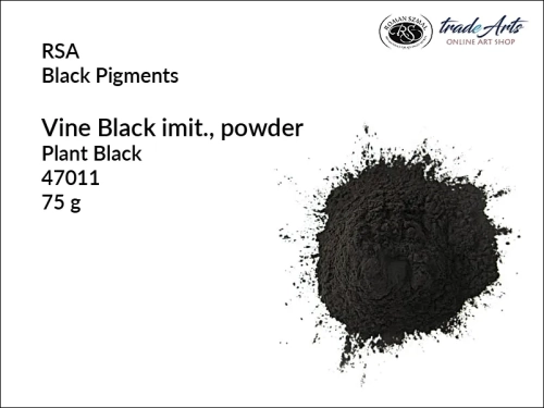 Czerń z winorośli imitacja RSA, RSA czerń z winorośli imitacja, RSA pigment czarny, RSA Vine Black imit. dye, pigmenty czarne, pigmenty syntetyczne, pigmenty, tradearts,