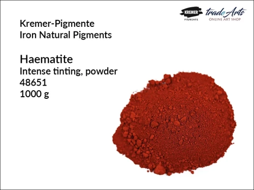 Haematite powder Kremer-Pigmente, czerwień żelazowa hematyt Kremer-Pigmente, hematyt czerwony w proszku Kremer-Pigmente, hematyt naturalny pigment żelazowy, hematyt tlenek żelaza, pigment żelazowy, hematyt,