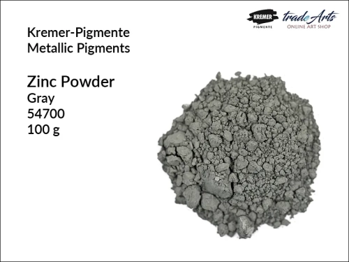 Cynk metaliczny w proszku Kremer-Pigmente, cynk w proszku, cynk metaliczny sproszkowany, Kremer-Pigmente cynk metaliczny w proszku, metale sproszkowane, proszki metaliczne, metale, tradearts,