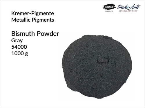 Bizmut metaliczny w proszku Kremer-Pigmente, Kremer-Pigmente - bizmut metaliczny w proszku, bizmut metaliczny, bizmut proszek, sproszkowany bizmut, proszki metaliczne, bizmut, tradearts,