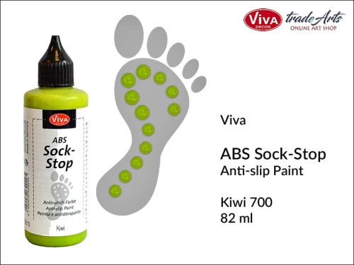 ABS Sock-Stop Viva Decor - Kiwi 700, guma antypoślizgowa ABS Viva Decor, ABS Viva Decor guma antypoślizgowa w płynie, ABS Viva Decor guma w płynie, guma antypoślizgowa, guma w płynie,  guma ABS, tradearts,